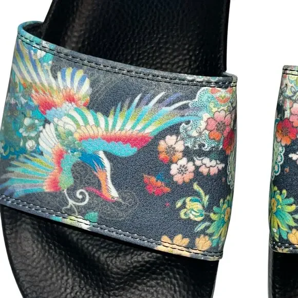 Johnny Was Dreamer Poolslide Slides Sandals Slip On Women 8 - Picture 2 of 7